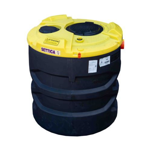 Kleine kunststof septic tank 1000 liter